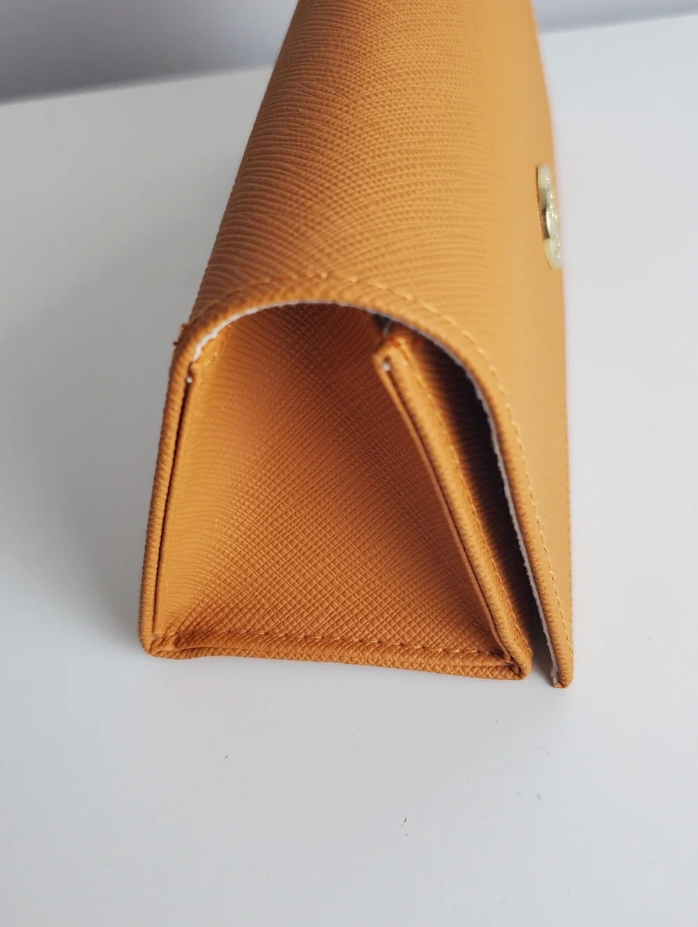 Tory Burch orange sunglasses case